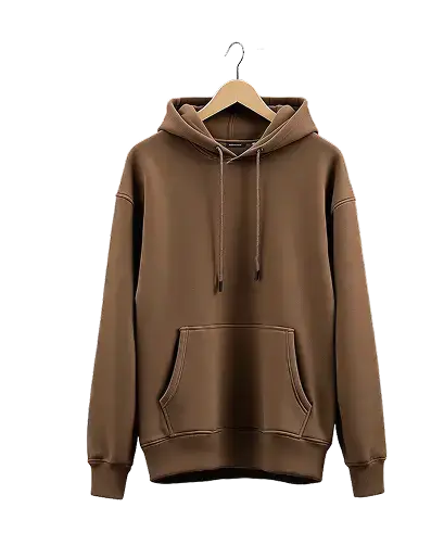 Classic Oversized Brown Hoodie